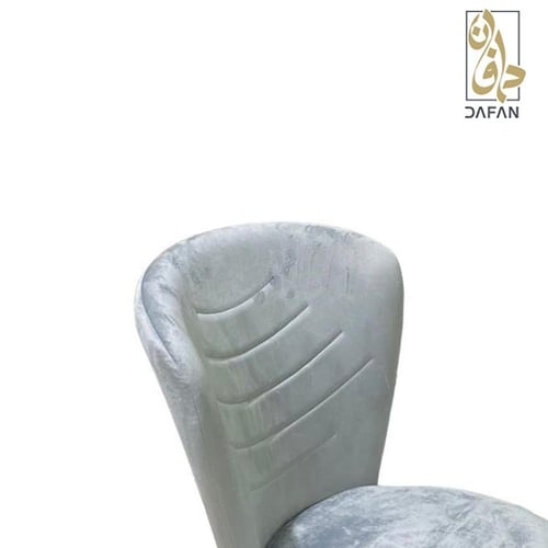 كرسي سفرة قماش مريح مبطن مودرن