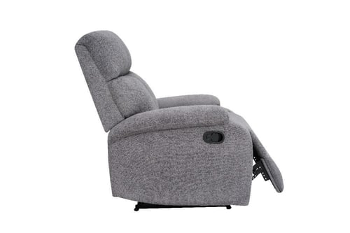 كرسي استرخاء ثابت لون رصاصي