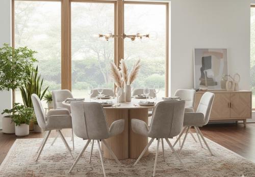 طاولة طعام 8 كراسي