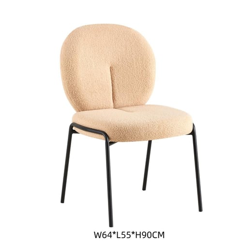 كرسي بوكلية لون orang