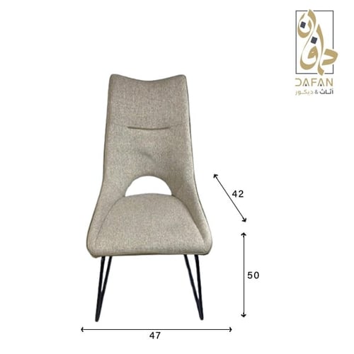 كرسي مفرد قماش