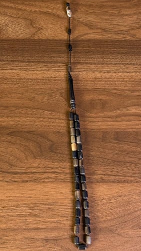 بكج الخامات الطبيعية 3 سبح فاخرة عظم جمل وكوك وقرن...