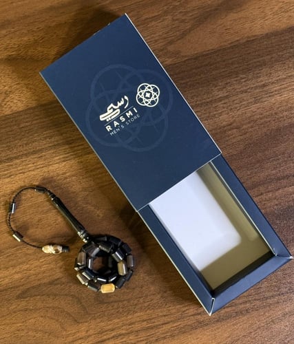 بكج الخامات الطبيعية 3 سبح فاخرة عظم جمل وكوك وقرن...