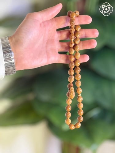 مسباح خشب الكوك بقصة بيض الحمام