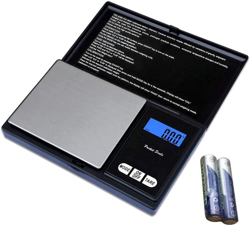 ميزان رقمي صغير الحجم يزن من 0.01 غرام - 200 غرام