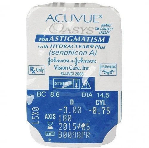 عدسات اكيفيو اويسيس توريك ( للإنحراف)