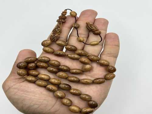 سبحة ثمرة كوك منقوش