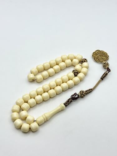 سبحة بكلايت برميلي حليبي طربزونة