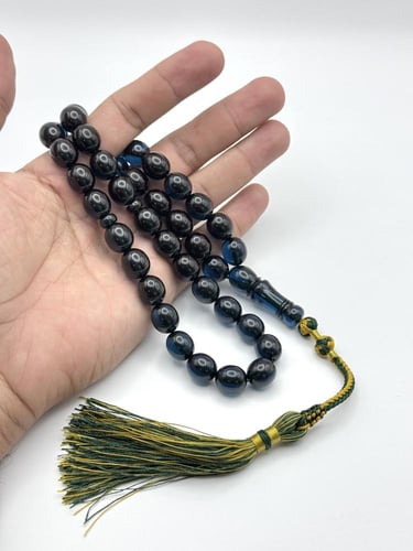 سبحة زعفران زيتي كركوشة