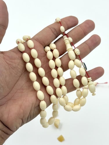 سبحة بلياردو أبيض قديم