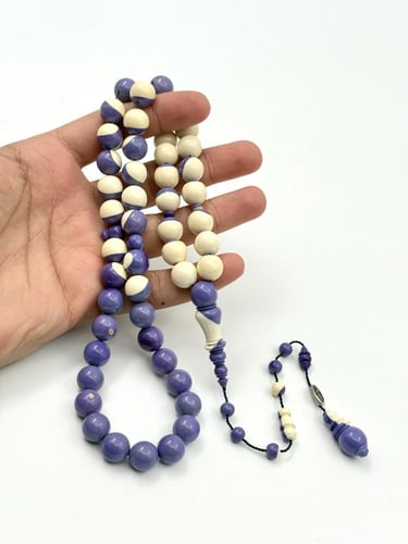 سبحة بلياردو بنفسجي قديم