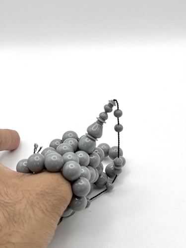 سبحة بولينج رمادي