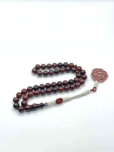 سبحة فاتوران أحمر محروق طربزونة