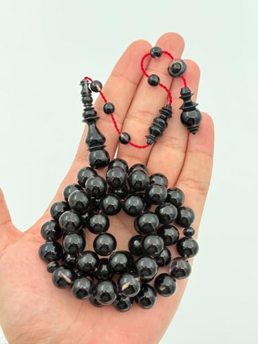 سبحة فاتوران أسود تمليكة