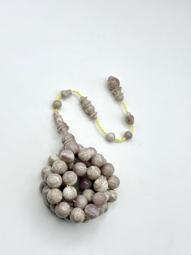 سبحة فاتوران رخامي مموج تمليكة