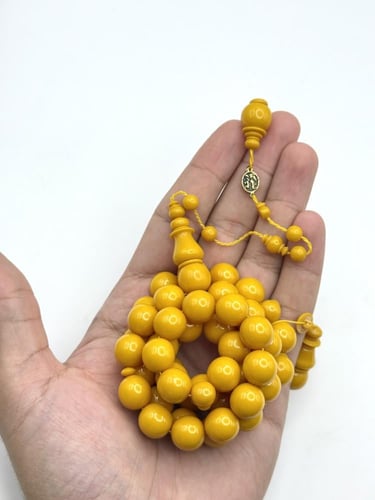 سبحة بولينج أصفر