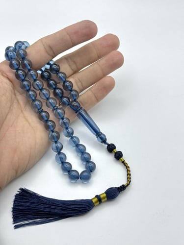 سبحة بكلايت شفاف كركوشة