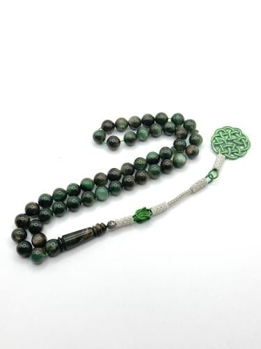 سبحة فاتوران أخضر ملتي طربزونة