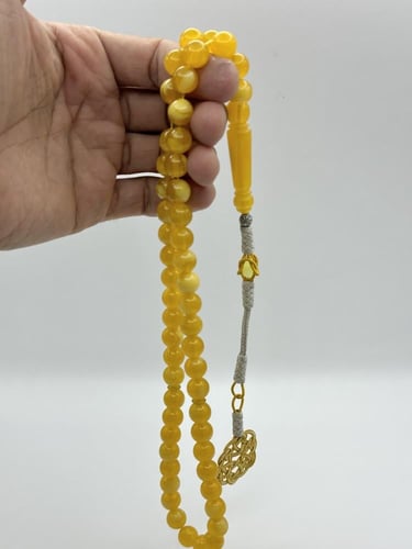 سبحة بكلايت شبيه الكهرمان طربزونة