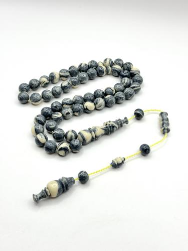 سبحة فاتوران رمادي مخلوط تمليكة