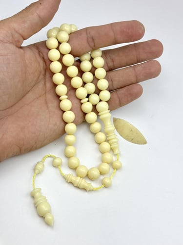 سبحة بلياردو أبيض جديد