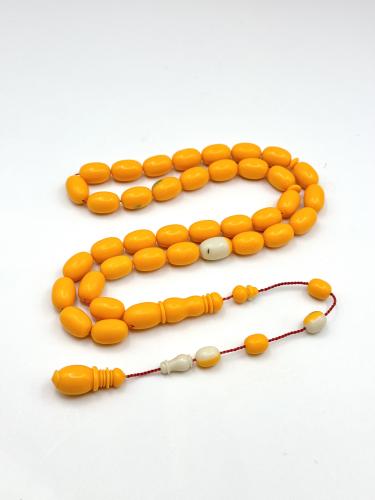 سبحة بلياردو أصفر جديد