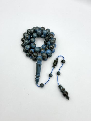 سبحة فاتوران أزرق مخلوط تمليكة