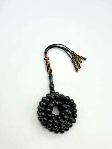 سبحة فاتوران اسود 99 خرزة