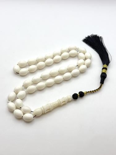 سبحة عظم جمل طبيعي