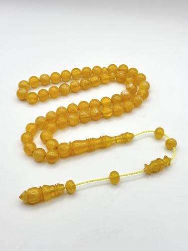 سبحة فاتوران شبيه الكهرمان تمليكة