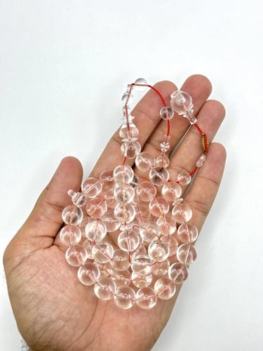 سبحة كاست امريكي شفاف تمليكة