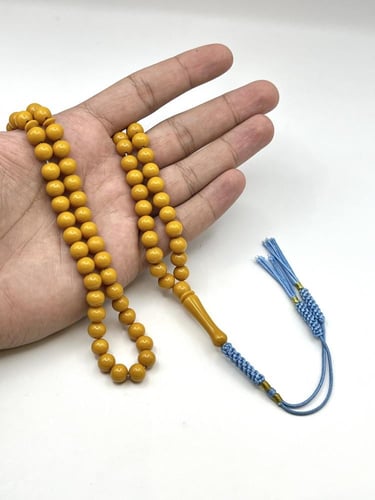 سبحة فاتوران كركمي 99 خرزة