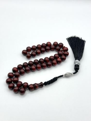 سبحة فاتوران أحمر مكحل كركوشة