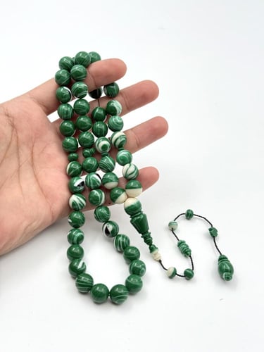 سبحة بلياردو اخضر جديد