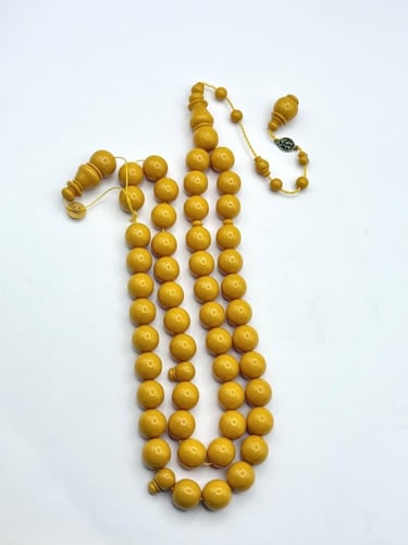 سبحة بولينج أصفر