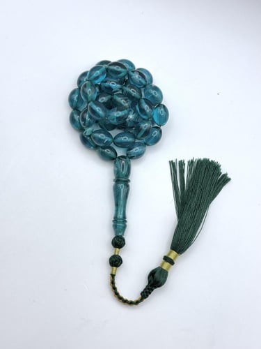 سبحة فاتوران تركوازي كركوشة