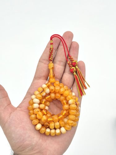 سبحة فاتوران ذروي شبيه الكهرمان 99