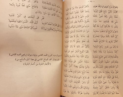 9338- الازهار النادية من اشعار البادية ج7