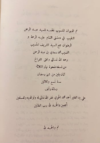 170-ديوان الواواء الدمشقي/ديوان ابن النقيب
