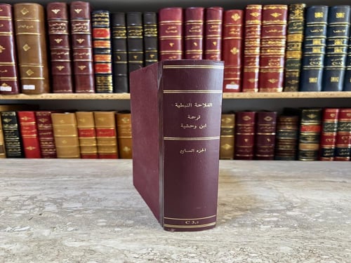 4956-الفلاحة النبطية الجزء السابع/ابن وحشية صورة م...