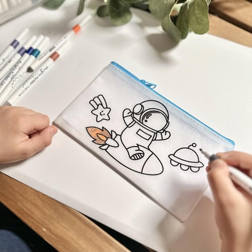 محفظة تلوين - فعالية اطفال ممتعة ومفيدة