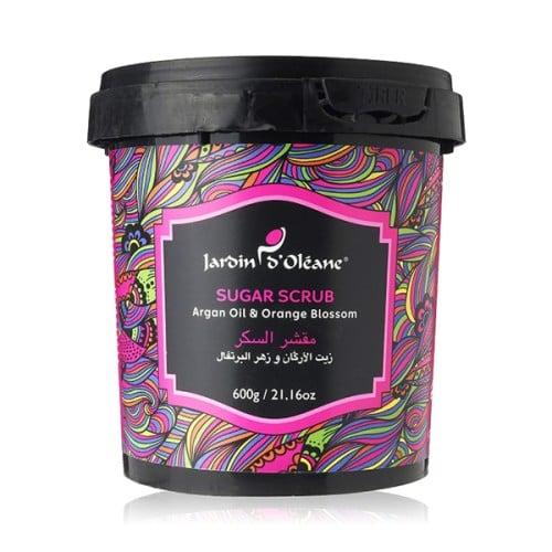 جاردن اوليان مقشر بالسكر 600 جم مع زيت الأركان وزه...