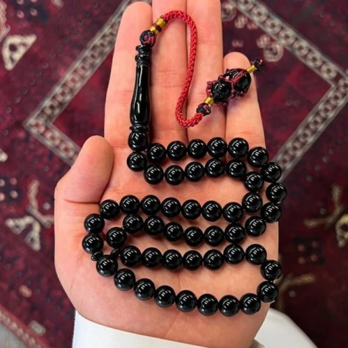 سبحة بلاكيت اسود