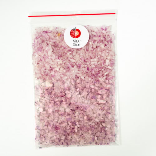 كيس بصل أحمر مفروم (500جم)