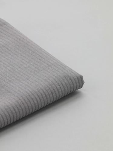 قماش شتوي مقلم وجهين | تيتانيوم C014