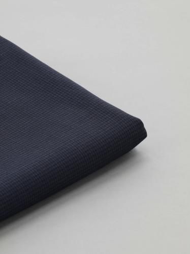 قماش شتوي نقش انقليزي | كحلي C035