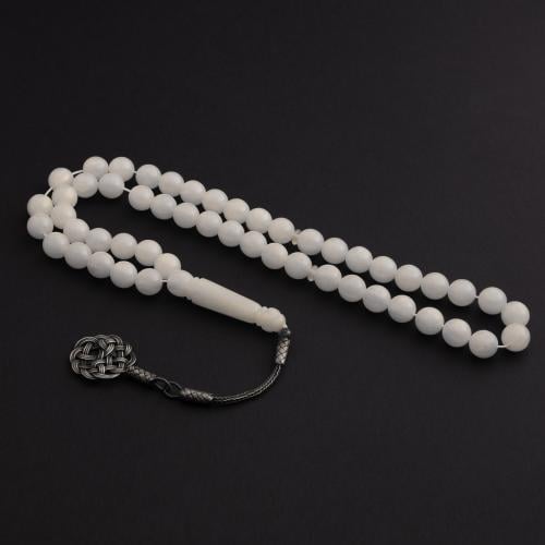 سبحة بكالايت طربزون فضة - لؤلؤي