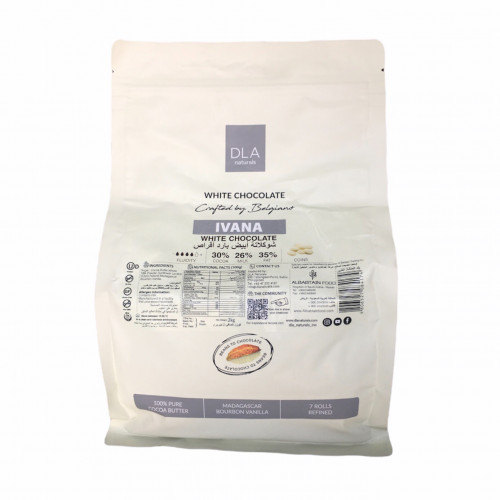 حبيبات الشوكولاتة DLA بيضاء
