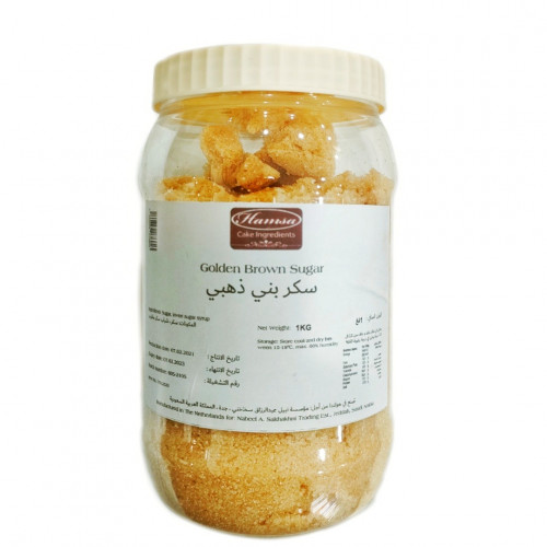 سكر بني ذهبي 1كج