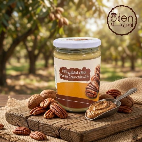 كريمة بيكان كرانشي 40٪ 350جرام - Oden